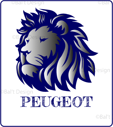Déclinaison Logo Peugeot