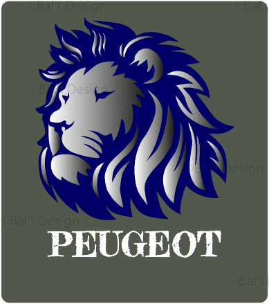 Déclinaison Logo Peugeot