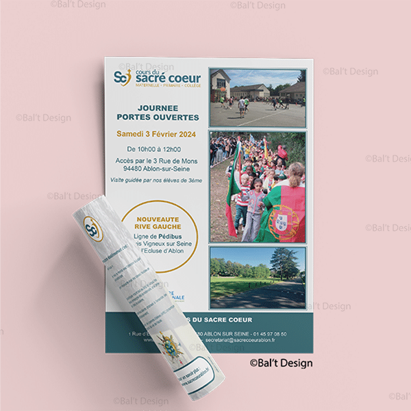 Mockup Affiche Portes Ouvertes