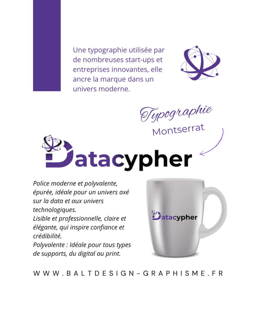Typographie Datacypher