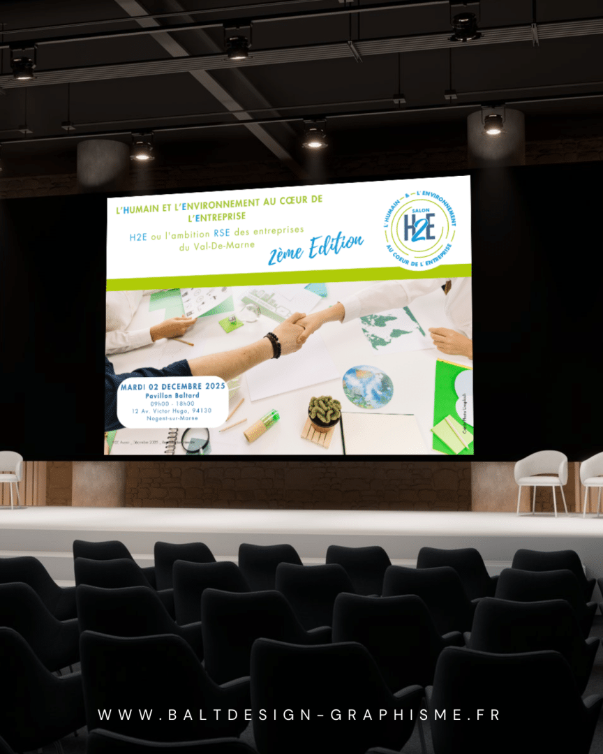 Mock up - Mise en situation Ecran représentant la page de garde.