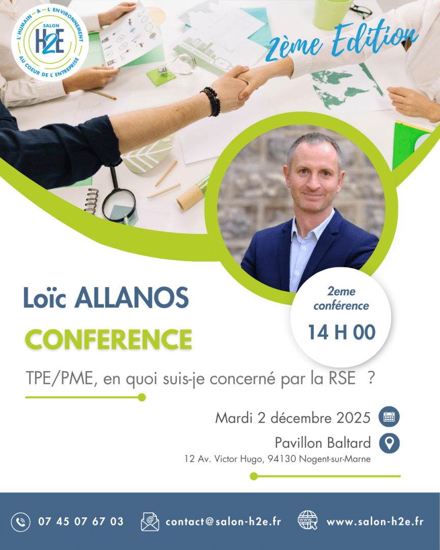 Détail de l'intervenant et de la 2eme conférence de la journée.