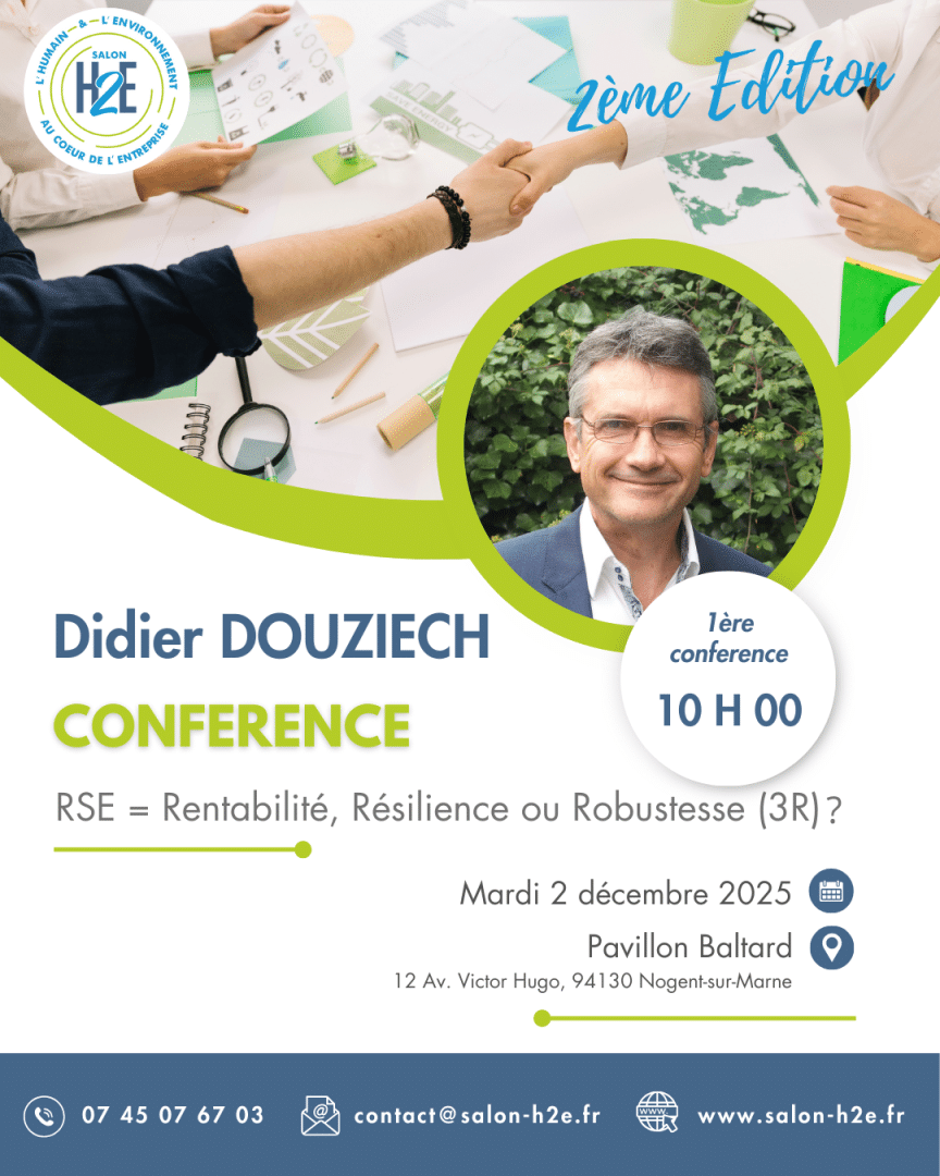 Détail de l'intervenant et de la 1ere conférence de la journée.