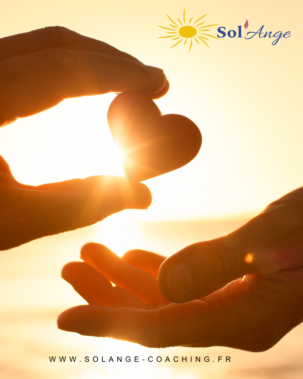 Logo Sol'Ange Coaching soleil et rayons