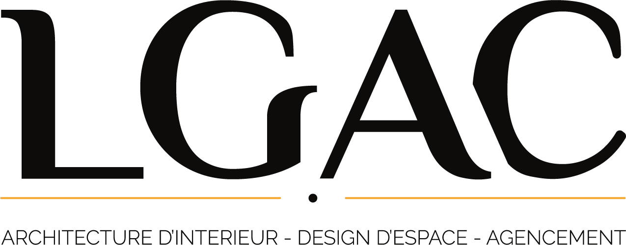 Logo LGAC architecture version horizontal avec baseline